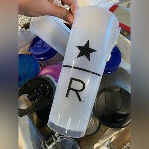 Starbucks Reserve venti cold cup. Used once In Chicago then displayed.
